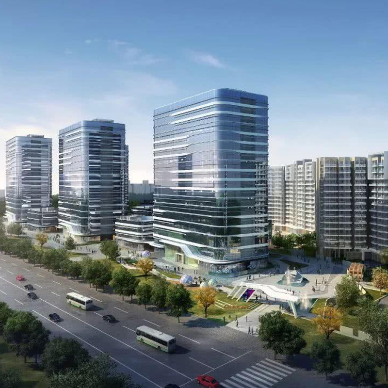 恒大興業環保新辦公區外部場景