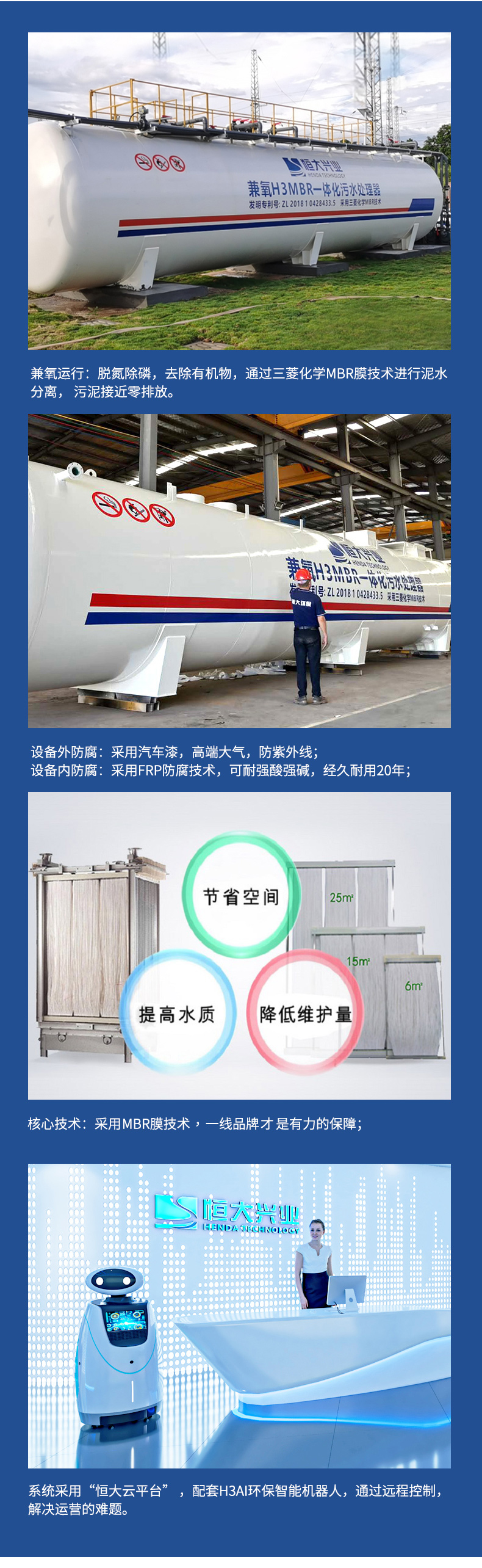 方艙醫院污水處理MBR設備